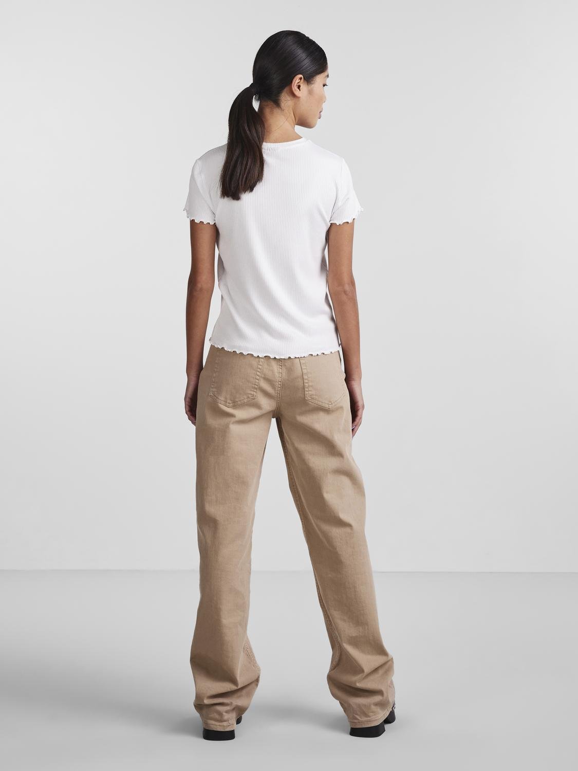 PCNICCA T-Shirt - Bright White - VERO MODA & VILA Bergvik